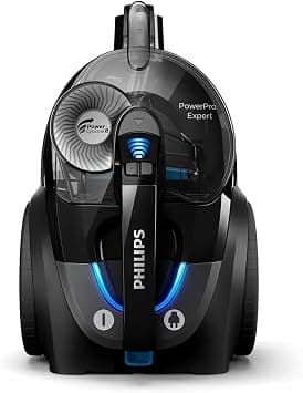 Philips Powerpro Expert Bagless, Deep Black Fc9732/61: 2100W, 420W Suction Power, Powercyclone 8, 2L Dust Capacity, Allergy Filter, Triactive+ Nozzle, Crevice Tool, Active Lock,2 Years Warranty - Best Deal Finder