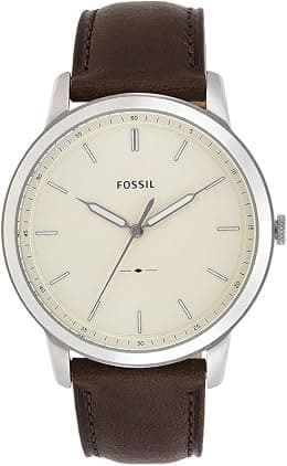 Fossil Men's the Minimalist Stainless Steel Slim Casual Quartz Watch - Best Deal Finder