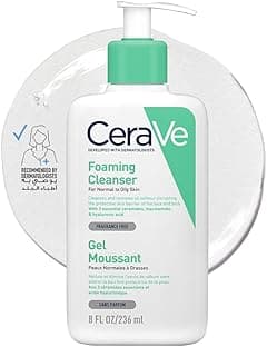 Cerave Foaming Cleanser for Normal to Oily Skin with Hyaluronic Acid - Amazon.ae Price Tracker