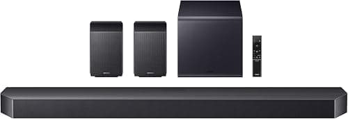 SAMSUNG Sound Bar HW-Q990F/ZF 2025 - Dolby Atmos Wireless, Q-Symphony,11.1.4 Channels, SpaceFit Sound Pro and Compatible with Voice Assistants on Amazon.ae - Price Tracker