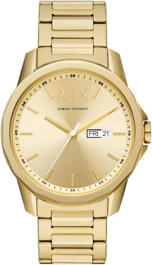 Armani Exchange Watch for Men, Three-Hand Day-Date Movement on Amazon.ae - Price Tracker