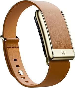 WHOOP 5 LeatherLuxe –Compatible with One, Peak, and Life– Genuine Leather, Adjustable, Premium Metals Accessory for Wearable 24/7 Activity Tracker, Tapered Camel with Gold (STRAP ONLY)- Size S on Amazon.ae - Price Tracker