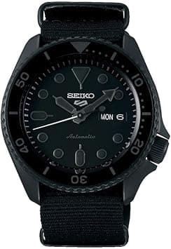 Seiko Men's Analogue Automatic Watch Seiko 5 Sports, Black, 9K1 on Amazon.ae - Price Tracker