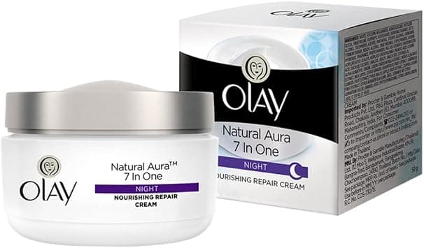 Olay Night Cream Natural White Fairness Night Moisturiser, 50G - Best Deal Finder