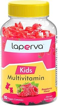 Laperva Ultra Kids Multivitamin - Raspberry Flavor Vegan Gummies | Supports Learning, Growth, and Immunity | 30 Gummies on Amazon.ae - Price Tracker