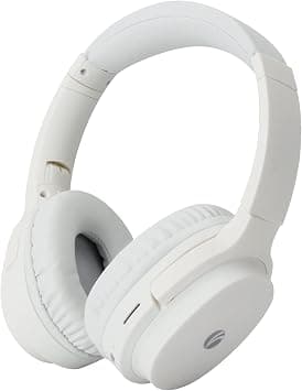 VCOM Over Ear Headphones, Foldable Music Headset with Microphone, Micro SD/TF Port, HiFi Stereo Sound, Volume Control, Hands-Free Calls for Smartphone Tablets TV Laptop (White) on Amazon.ae - Price Tracker