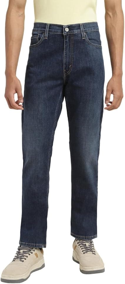 Levis Mens 513 Mid Indigo Slim Fit Jeans on Amazon.ae - Price Tracker