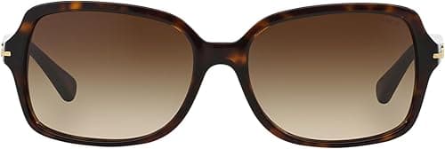 Coach L087 Blair Sunglasses HC8116 500113 Dark Tortoise Brown Gradient 56 16 135 on Amazon.ae - Price Tracker