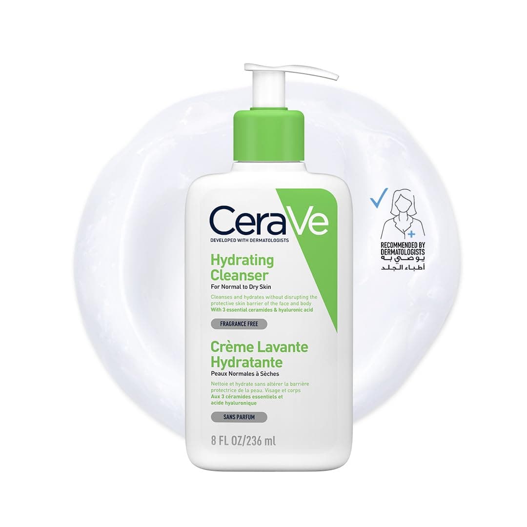 Cerave Hydrating Cleanser for Normal to Dry Skin with Hyaluronic Acid on Amazon.ae - Price Tracker
