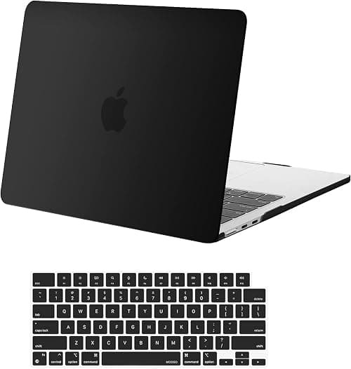 MOSISO Compatible with MacBook Air 13 inch Case 2026, Black على Amazon.ae - متتبع الأسعار