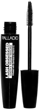 Palladio Lash Obsessed Mascara, Extreme Definition Lengthening Mascara, Amplifies Volume & Fullness, Evenly Coats Lashes, Lucious Length, Natural Lengthening, No Smudging, All Day Wear, Black on Amazon.ae - Price Tracker