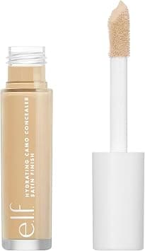 e.l.f. Hydrating Camo Concealer, Lightweight, Full Coverage, Long Lasting, Conceals, Corrects, Covers, Hydrates, Highlights, Medium Neutral, Satin Finish, 25 Shades, All-Day Wear, 0.20 Fl Oz - Best Deal Finder