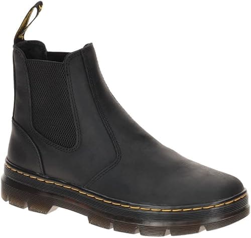 Dr. Martens Unisex Chelsea Boot Combat Boots, Black Wyoming, 44 EU on Amazon - Best Deal Finder