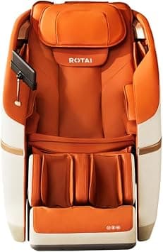 Rotai Jimny Massage Chair 10-Year Warranty | 8D SL Track Full Body Massage Chair | Zero Gravity Recline | Heat Therapy | Airbags & Foot Rollers | Voice & Bluetooth Control على Amazon.ae - متتبع الأسعار