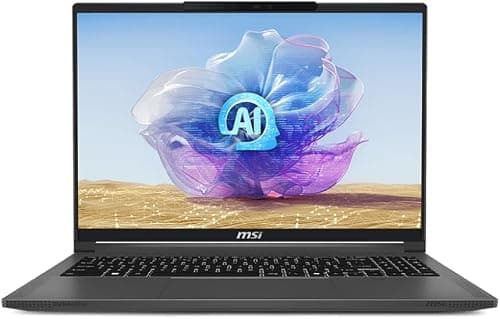 MSI Creator 16 AI Studio A1V Laptop (2024) | 16" 1920x1200 FHD+ | Core Ultra 9-185H - 1TB SSD Hard Drive - 64GB RAM - Nvidia GeForce RTX 4080 | 16 cores @ 5.1 GHz - 12GB GDDR6X Win 11 Pro Black on Amazon.ae - Price Tracker
