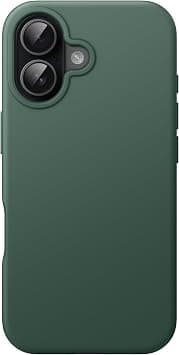JETech Liquid Silicone Case for iPhone 16 6.1-Inch, Silky Soft Touch Full-Body Protective Phone Case, Anti-Scratch Shockproof Cover with Microfiber Lining (Midnight Green) on Amazon.ae - Price Tracker