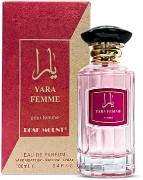 Rosemount Yara Femme 3.4 OZ | Eau De Perfume for Women | Unleash Arabic Perfume | Best Women’s Fragrances | Perfect Women’s Perfumes for Special Occasion | عطور | عطر نسائي | عطور نسائية | عطر على Amazon.ae - متتبع الأسعار