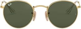 Ray-Ban Rb3447n Round Flat Lens Polarized Sunglasses - Best Deal Finder
