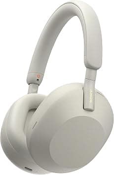 Sony WH-1000XM5 Noise Canceling Wireless Headphones - 30hr Battery Life - Over-Ear Style - Optimized for Alexa and Google Assistant - Built-in mic for Calls - Silver - Best Deal Finder