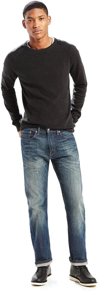 Levi's Men's 505 Regular Jeans (pack of 1) on Amazon.ae - Price Tracker