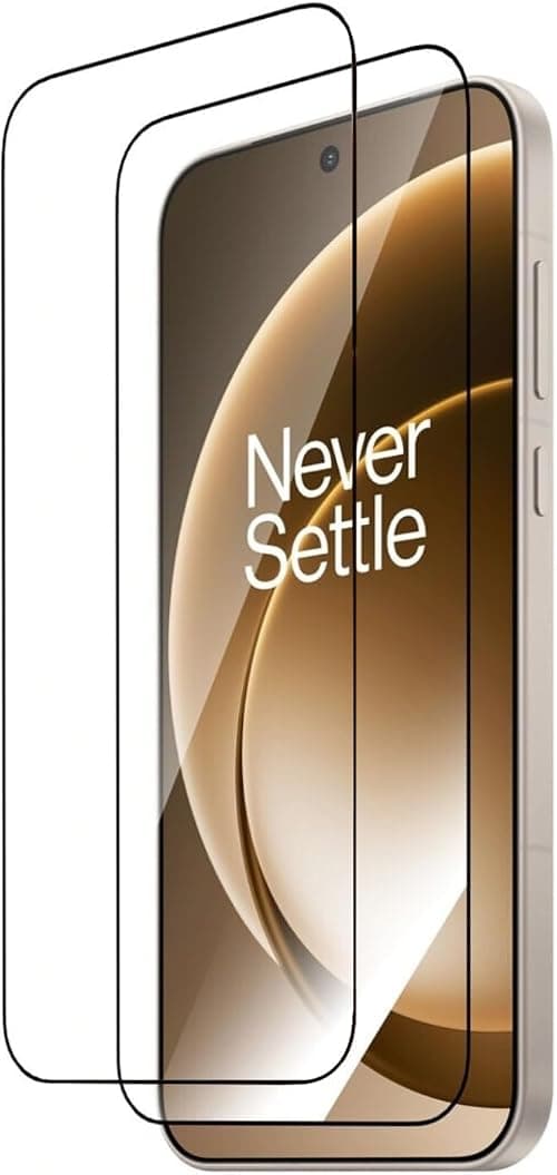 O Ozone [ 2 Pack ] Tempered Glass for OnePlus 15 5g Screen Protector, Anti-Scratch, Fingerprint Unlock | 9H Hardness Black Edge Tempered Glass Film HD Clear, Case Friendly Screen Guard على Amazon.ae - متتبع الأسعار