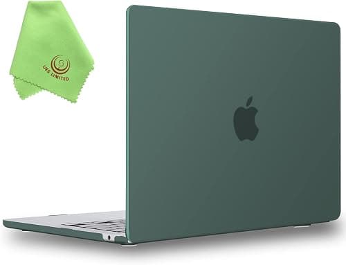 UESWILL Case for 2022-2026 MacBook Air 13 inch M5 M4 M3 M2, Midnight Green on Amazon.ae - Price Tracker