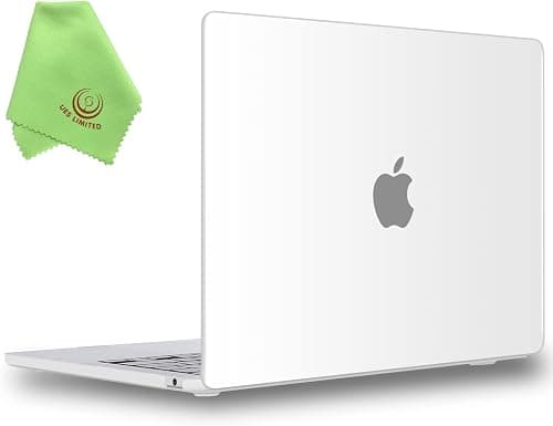 UESWILL Case for 2022-2026 MacBook Air 13 inch M5 M4 M3 M2, Frosted Clear على Amazon.ae - متتبع الأسعار