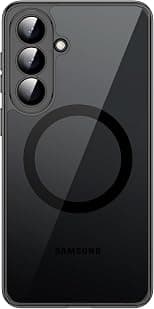 JETech Magnetic Case for Samsung Galaxy S26, Compatible with MagSafe, Camera Lens Full Protection, Shockproof Protective Phone Cover, Anti-Scratch Clear Back (Black) - Best Deal Finder