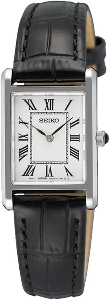 Seiko SWR107P1 Women's Analogue Watch with Leather Strap على Amazon.ae - متتبع الأسعار