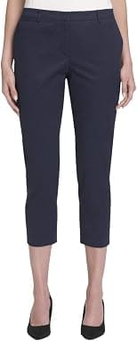 Tommy Hilfiger Women's Cropped Cotton Chino Trousers - Best Deal Finder