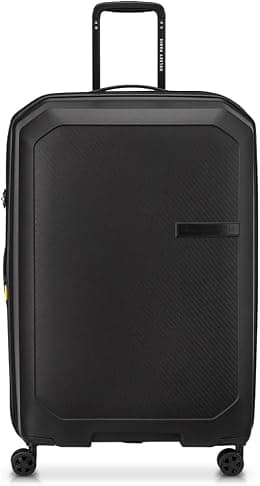 Delsey Paris Anvers 75 Cm 4 Double Wheel Expandable Trolley Case Black - Best Deal Finder