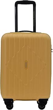 American Tourister Skytrac DW V2 Suitcase, Cabin Size 55 cm / 20 inch, 4 Double Wheels, Hard Top, Polypropylene, Sunshine Yellow|TSA Lock|Scratch Resistant Material - 3 Years Global Warranty on Amazon - Best Deal Finder