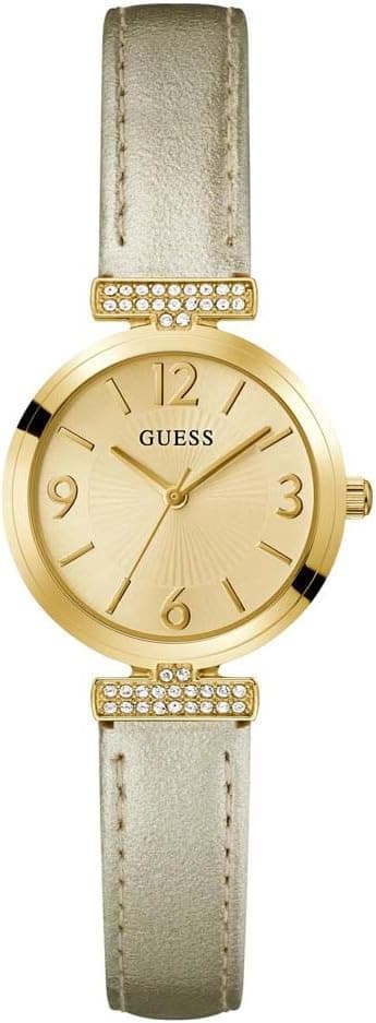 GUESS Women's 28mm Watch - Silver Strap Silver Dial Silver Tone Case on Amazon.ae - Price Tracker