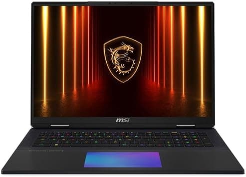 MSI Titan 18 HX AI A2XWJG 18" UHD+ Mini LED 120Hz, Gaming Laptop Computer - Core Black, Intel Core Ultra 9 285HX 2.1GHz; NVIDIA GeForce RXT 5090 GPU 24GB GDDR7; 64GB DDR5 RAM; 2 x 2TB NVMe SSD on Amazon.ae - Price Tracker