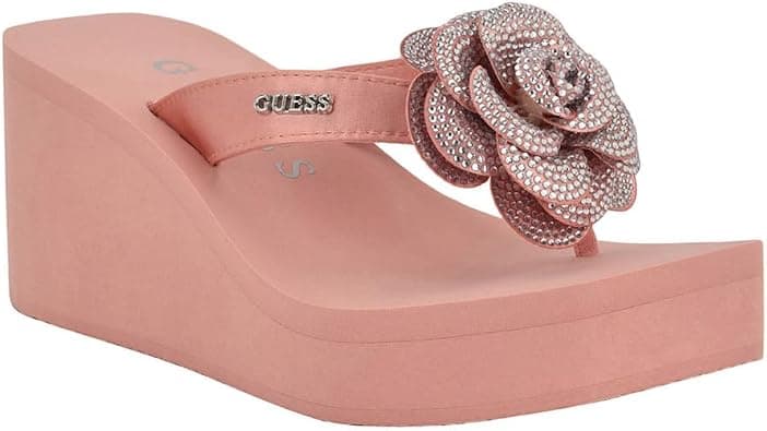 GUESS Damani womens Wedge Sandal على Amazon.ae - متتبع الأسعار