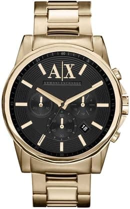 Armani Exchange Watch for Men, Chronograph Movement and 45mm Case Size with Stainless Steel, Leather or Silicone Strap - Best Deal Finder