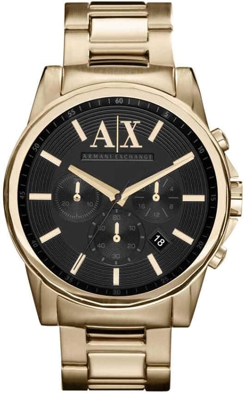 Armani Exchange Watch for Men, Chronograph Movement and 45mm Case Size with Stainless Steel, Leather or Silicone Strap on Amazon.ae - Price Tracker