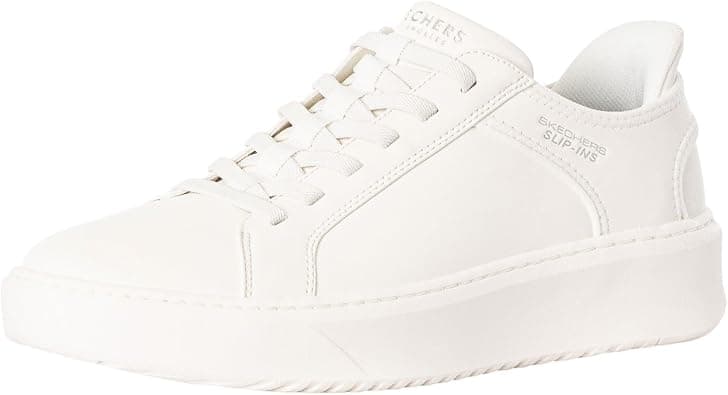 Skechers Court Break - Double Vented Hands Freee Slip-ins mens Sneaker على Amazon.ae - متتبع الأسعار