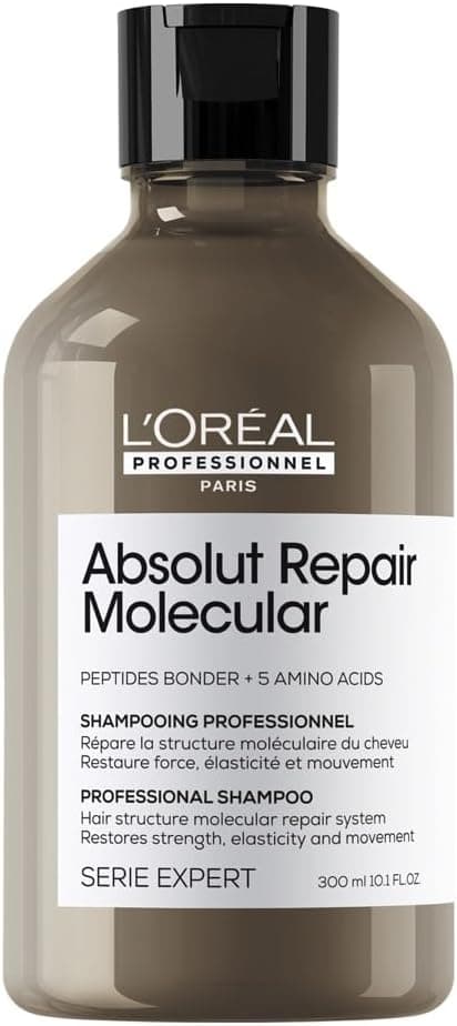 L’Oréal Professionnel | Absolut Repair Molecular Shampoo | Sulfate-Free | Deep Molecular Repair & Instant Transformation | For All Damaged Hair Types | SERIE EXPERT on Amazon.ae - Price Tracker