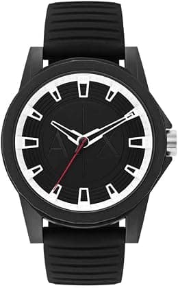 Armani Exchange A|X Men's Analogue Quartz Watch with Rubber Strap AX2520 - Best Deal Finder