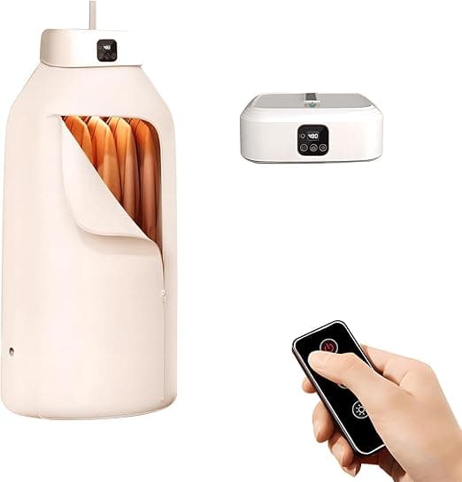 600W Portable Clothes Dryer, Portable Dryer for Laundry with Drying Bag & Timer, Electric Mini Dryer for Clothes for Travel Hotel Rv, Folding Clothes Dryer Machine for All Kinds Of Light Clothing on Amazon.ae - Price Tracker