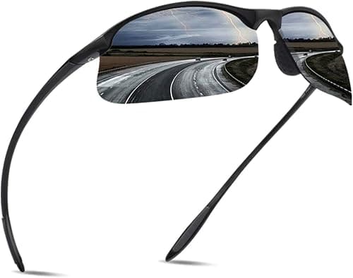 JULI Polarized Sports Sunglasses for Men Women Tr90 Unbreakable Frame for Running Fishing Baseball Driving 8002 on Amazon.ae - Price Tracker