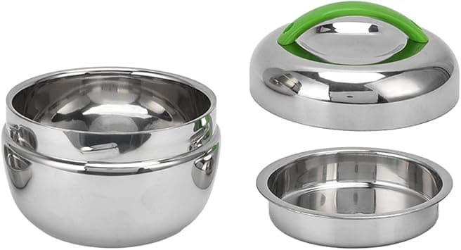 GUPE Insulated Lunch Containers, 800ml Stainless Steel Lunch Box Portable Wide Mouth Lunch Thermos Leak Proof Design Stainless Steel Thermos Lunch Box for Hot Food Kids Adults on Amazon.ae - Price Tracker