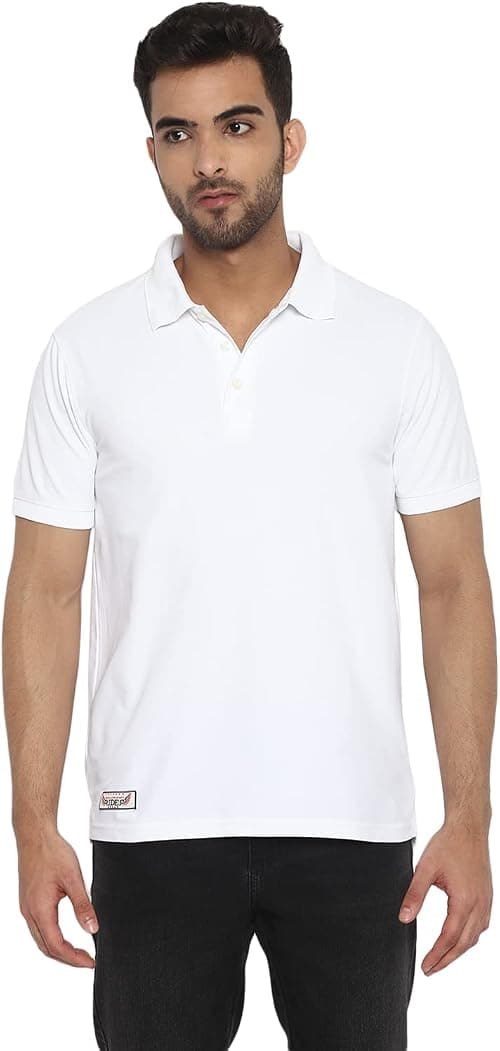 Deniklo Men's Solid Regular fit Polo Shirt on Amazon - Best Deal Finder