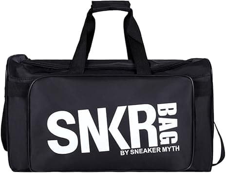 Travel Duffels, A Multi-functional Travel Duffel Bag with 3 Adjustable Dividers and Shoulder Strap, Made of Nylon, Sneakerhead gift, Outdoor Sports Bag, Gym Bag (White)gym bag for men on Amazon.ae - Price Tracker