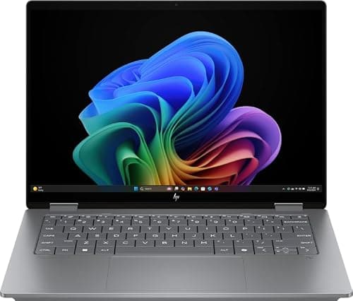 HP OmniBook X Flip 2-in-1 Laptop Next Gen AI 14-FK0014NE | 14" 3K Touch Display | AMD Ryzen AI 7-350 | 24GB LPDDR5 RAM | 1TB SSD | Radeon 860M | Windows 11 | Silver | En/Ar Keyboard | UAE Version on Amazon.ae - Price Tracker