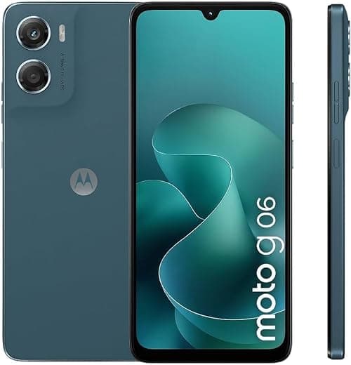 Motorola moto g06, PANTONE Tendrille, 6.9" HD+ Display, 50MP Camera, 12GB RAM Boost, 5200mAh Battery, Android 15, Dolby Atmos Co2 offset على Amazon.ae - متتبع الأسعار