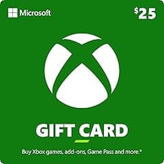 Microsoft Xbox Gift Card | $25 | Digital Voucher | Xbox One, Series S|X & Windows | (Download Code) - UAE - Amazon.ae Price Tracker
