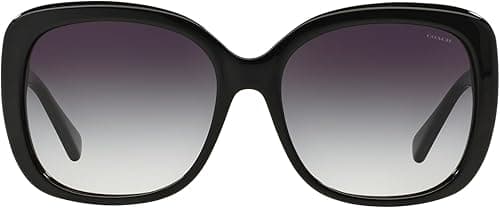Coach Women's Square Sunglasses, Black, 58-17-135 mm on Amazon.ae - Price Tracker