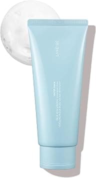 LANEIGE Water Bank Cleansing Foam: Hyaluronic Acid, Papain, Visibly Smooth and Soften - Best Deal Finder